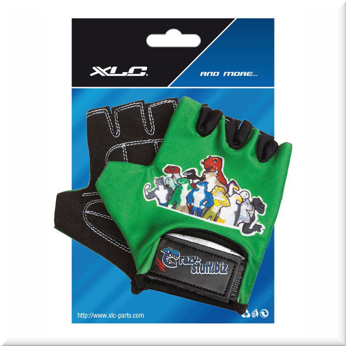 Перчатки велосипедные XLC (2523278000) Children's gloves Crazy Stuff Boy 