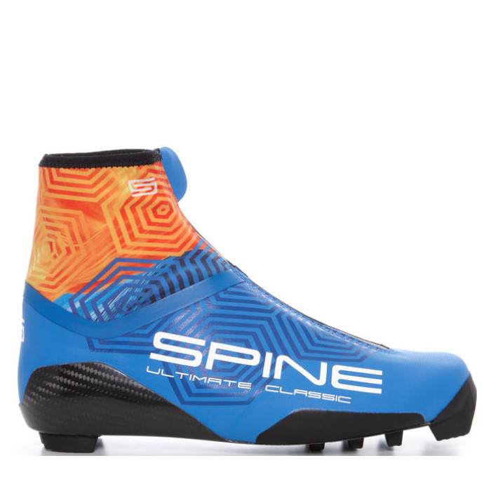 Лыжные ботинки SPINE NNN Ultimate Classic (293/1) (синий/оранжевый)