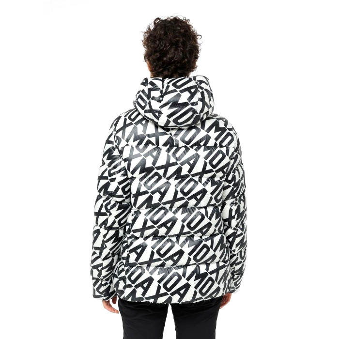 Куртка утепленная женская MOAX Club Team Logo (белый/черный)