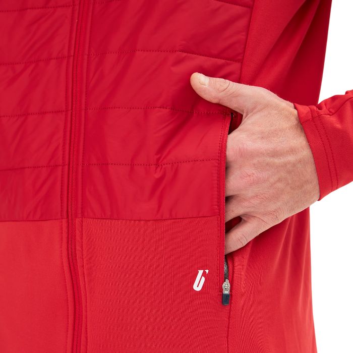 Куртка разминочная BIVIUM Комфорт (красный)