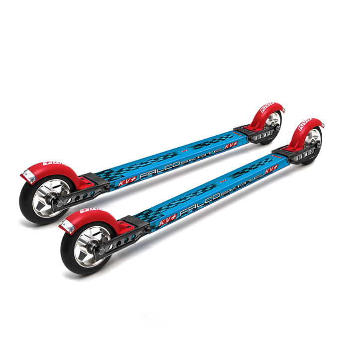 Лыжероллеры KV+ Коньковые Falco Skate 60 см (Slow Wheels) (синий/черный)