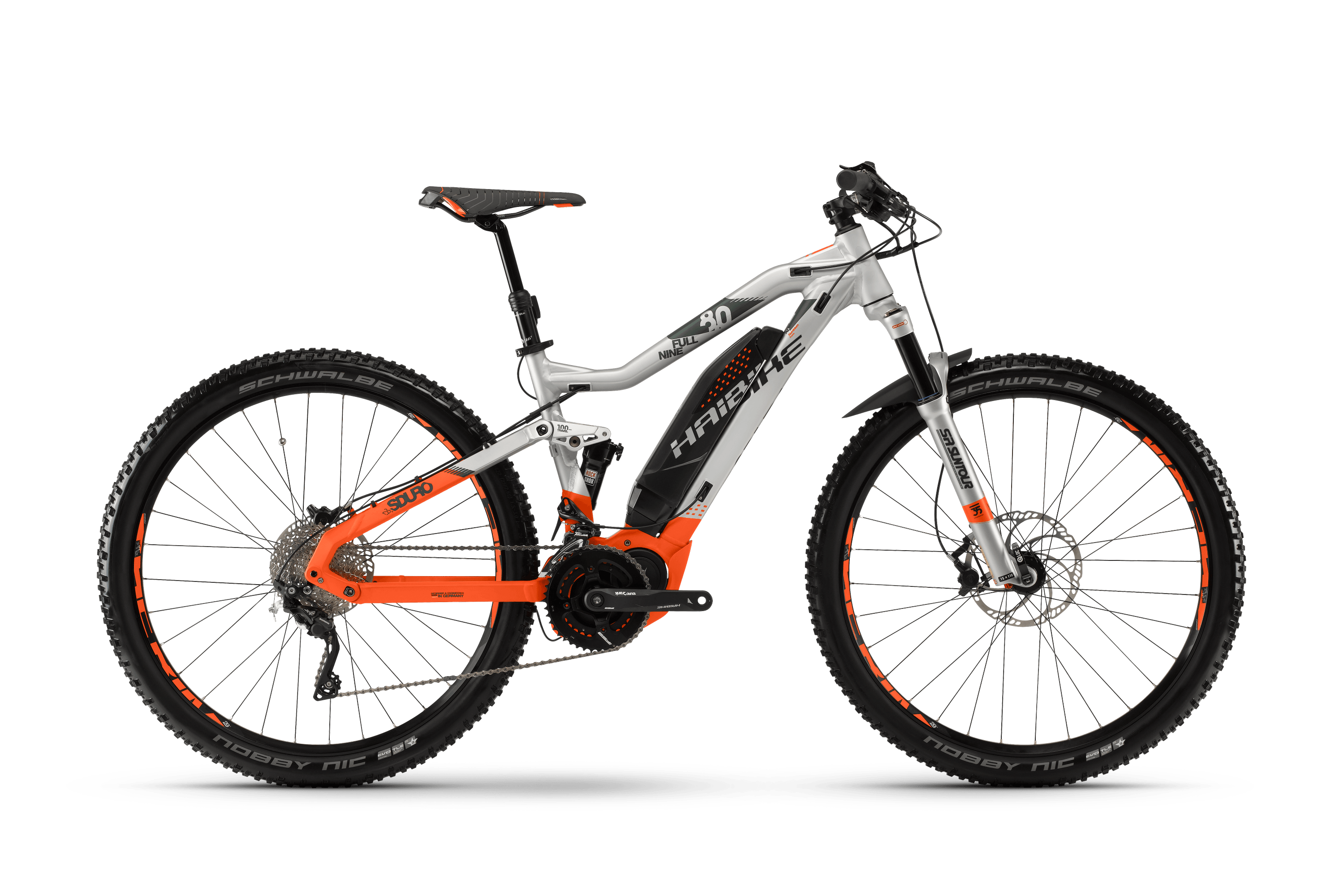 Электровелосипед HAIBIKE Sduro FullNine 8.0 500 Wh. (серый) (2018)