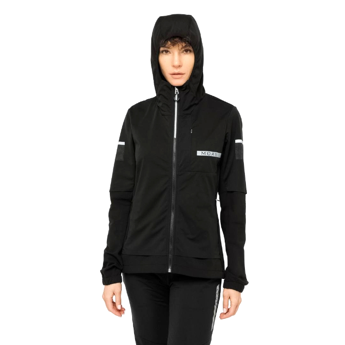 Куртка разминочная женская MOAX Dickson Wind (черный)