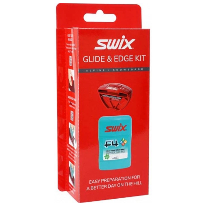 Наборы SWIX Glide&Edge Kit (для смазки и заточки)  