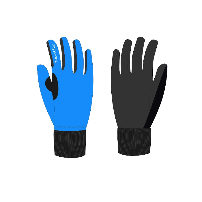 Перчатки лыжные Jr. NORDSKI Active WS (голубой)