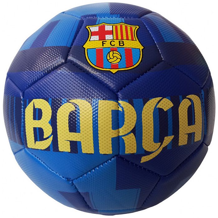 Мяч футбольный MEIK Barcelona (№5, ТПУ 2,3 мм, 410 гр., маш. сш.) (синий/голубой)