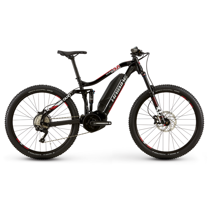 Электровелосипед HAIBIKE SDURO FullSeven LT 2.0 (черно/бело/красный) (2020)
