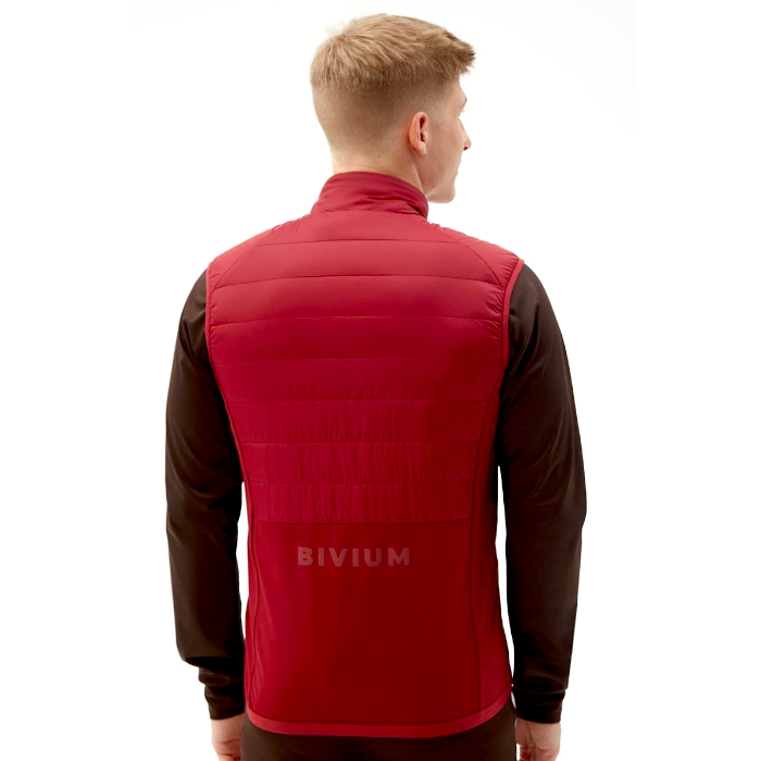 Жилет утепленный BIVIUM Комфорт 2.0 (бордовый)
