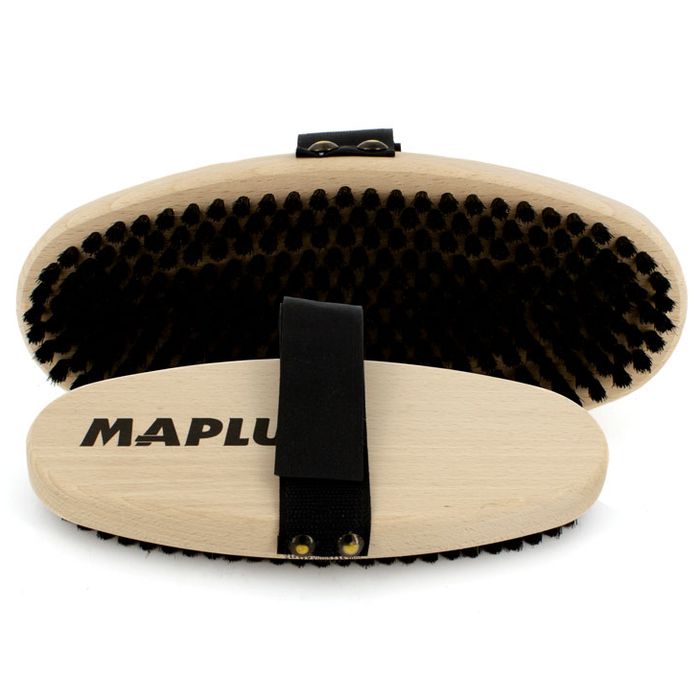 Щетка MAPLUS (MTO124) Soft Horsehair Oval Manual Brush