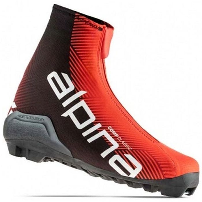 Лыжные ботинки ALPINA NNN Comp Classic (5372-1B) (красный/черный)