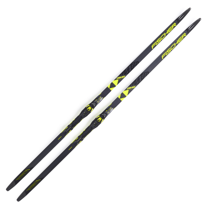 Лыжи беговые FISCHER Speedmax CL Cold Soft IFP (черный/желтый)