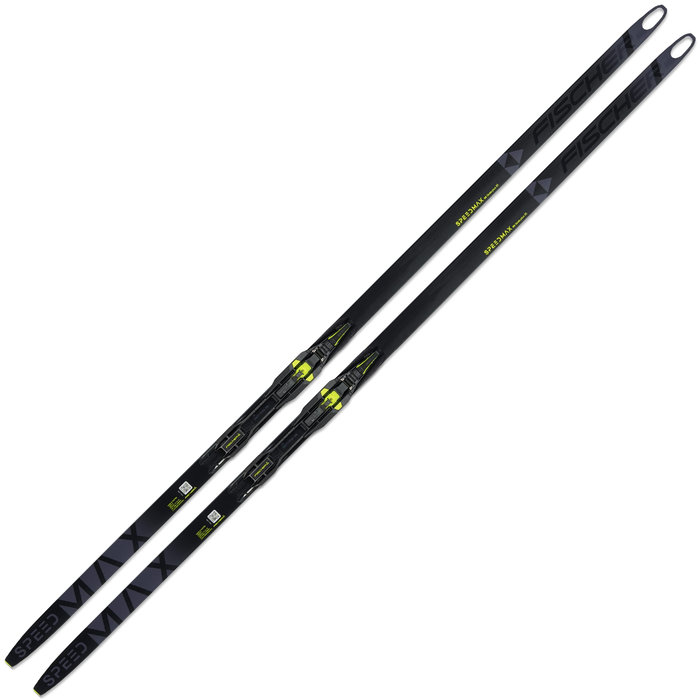 Лыжи беговые FISCHER Speedmax 80 Skate Plus 115 Stiff (черный/серый)