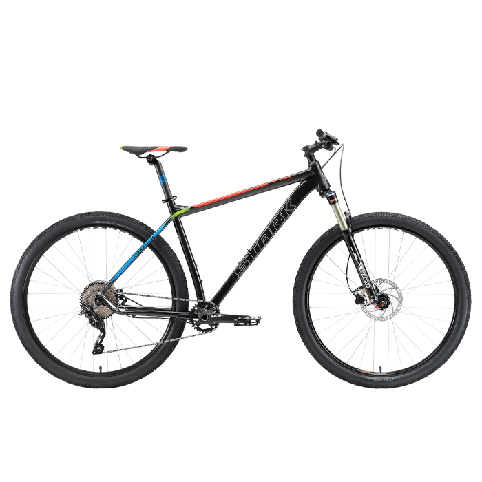 Велосипед STARK Krafter 29.7 HD (черный/красный) (2022)