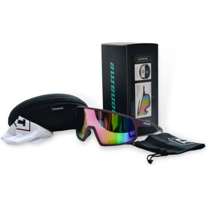 Очки спортивные NONAME Toblach (красный/розовый)