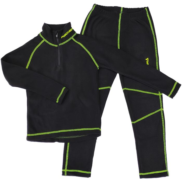 Костюм детский FISCHER Fleece (черный)