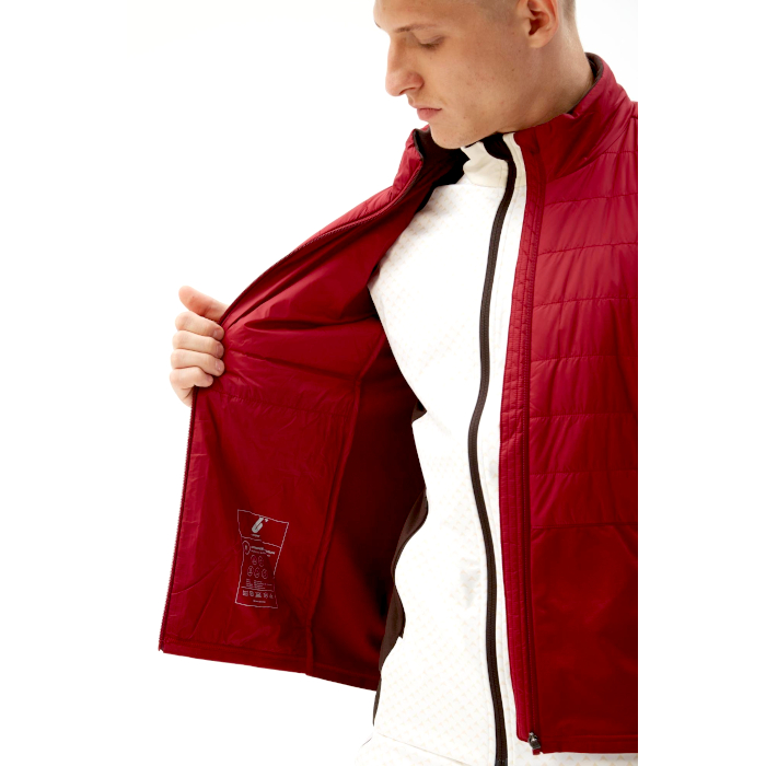 Жилет утепленный BIVIUM Комфорт 2.0 (бордовый)
