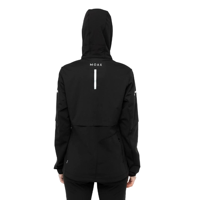 Куртка разминочная женская MOAX Dickson Wind (черный)