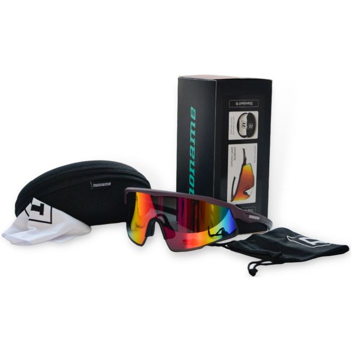 Очки спортивные NONAME Livigno (красный)