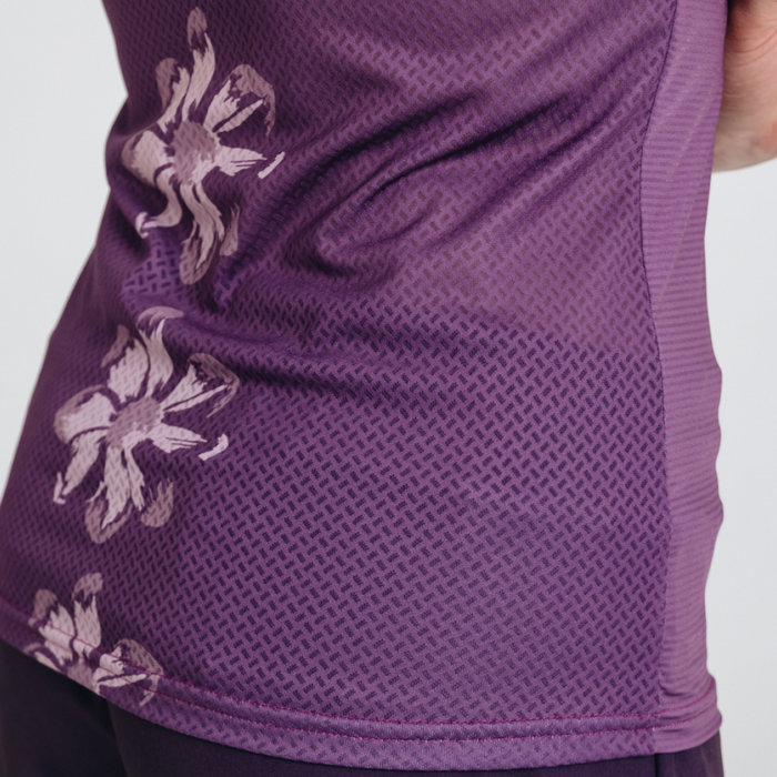 Футболка для бега женская NONAME Miler (фиолетовый)