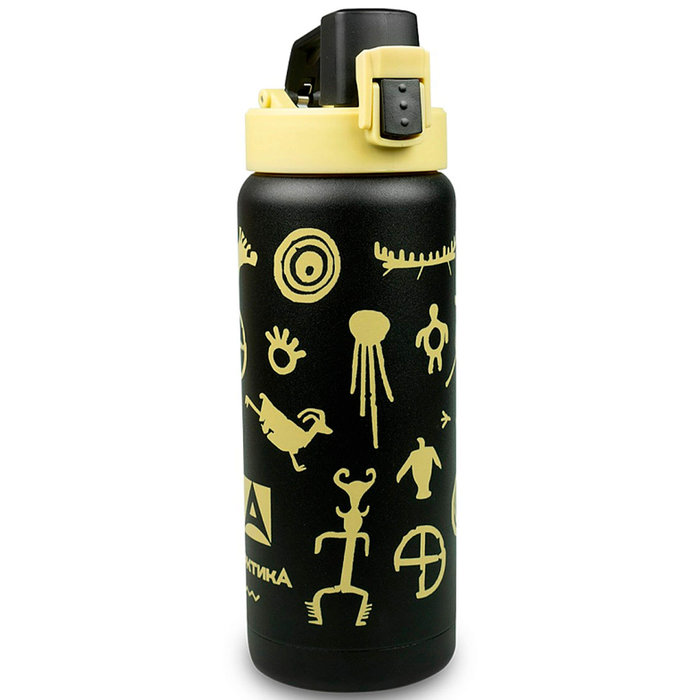 Термокружка Арктика сититерм вакуумная, 0,5 л (черный)