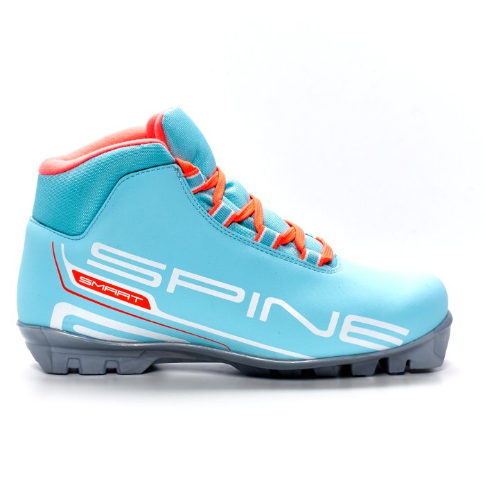 Лыжные ботинки SPINE SNS Smart Lady (457/6M) (бирюзовый/белый)