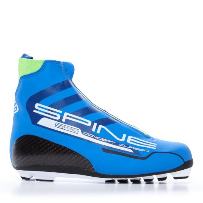 Лыжные ботинки SPINE NNN Concept Classic PRO (291M) (синий/зеленый)