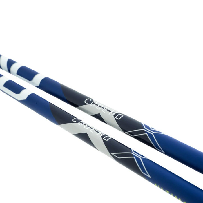 Лыжные палки 4KAAD Code HD Ultimate (Карбон 100%) (голубой/белый)