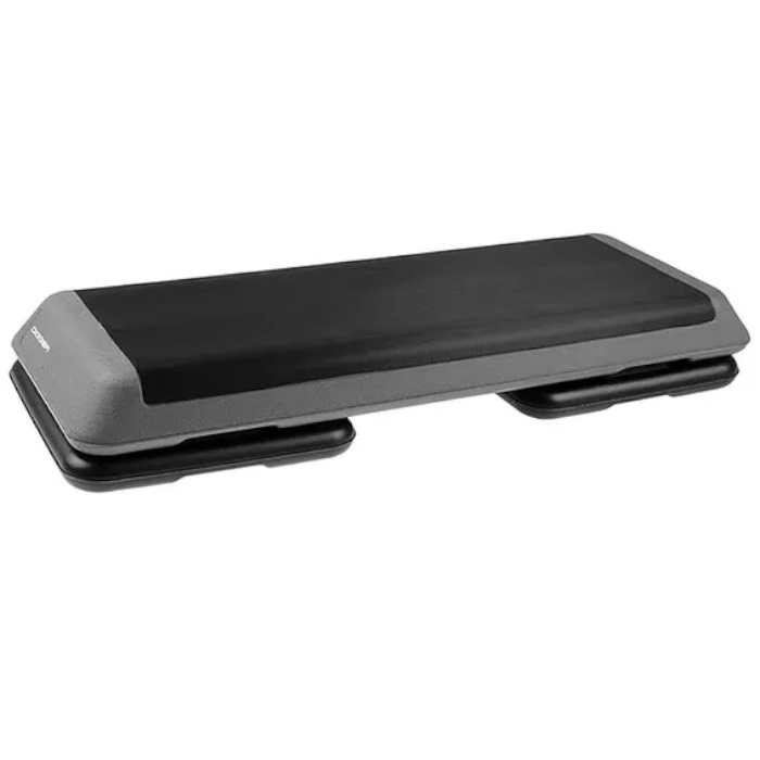 Степ - платформа HASTTINGS Digger профессиональная, 3 уровня (черный/серый)