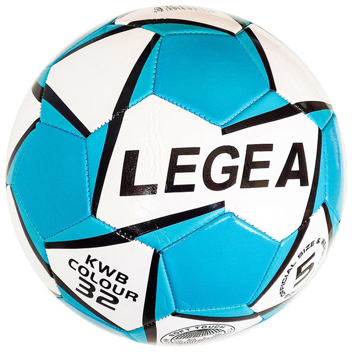 Мяч футбольный MEIK (№5, 3-слоя, PVC 1.6, 300 гр.) (голубой)
