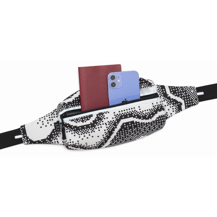 Сумка поясная ENKLEPP Marathon Waist Bag (черный/белый/пиксели)