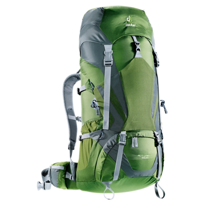 Рюкзак DEUTER ACT Lite 65+10 (зеленый/серый)