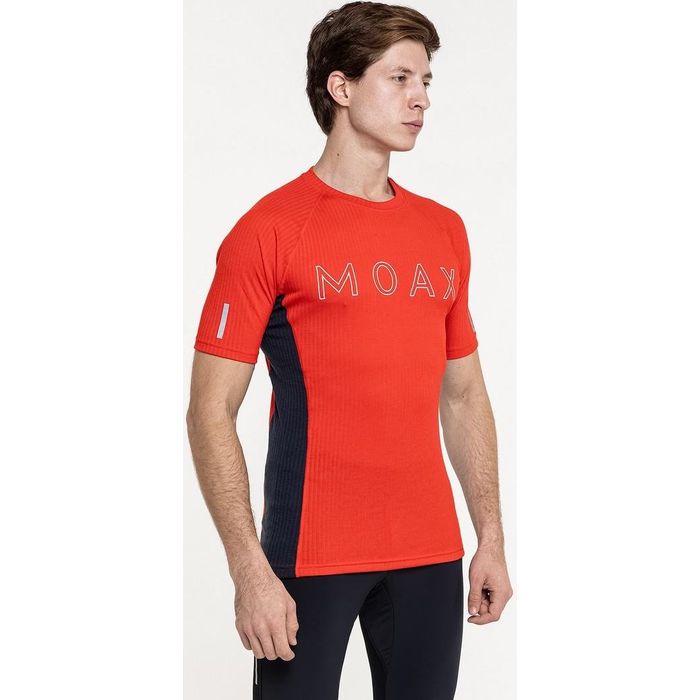 Термобелье мужское (верх) MOAX Race SS (красный)