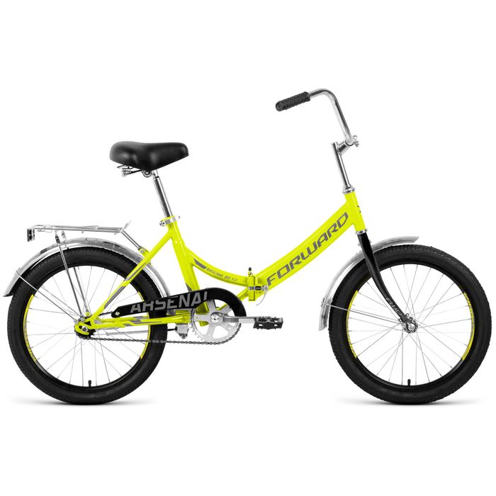 Велосипед FORWARD Arsenal 20 1.0 (св.зеленый/серый) (2020)