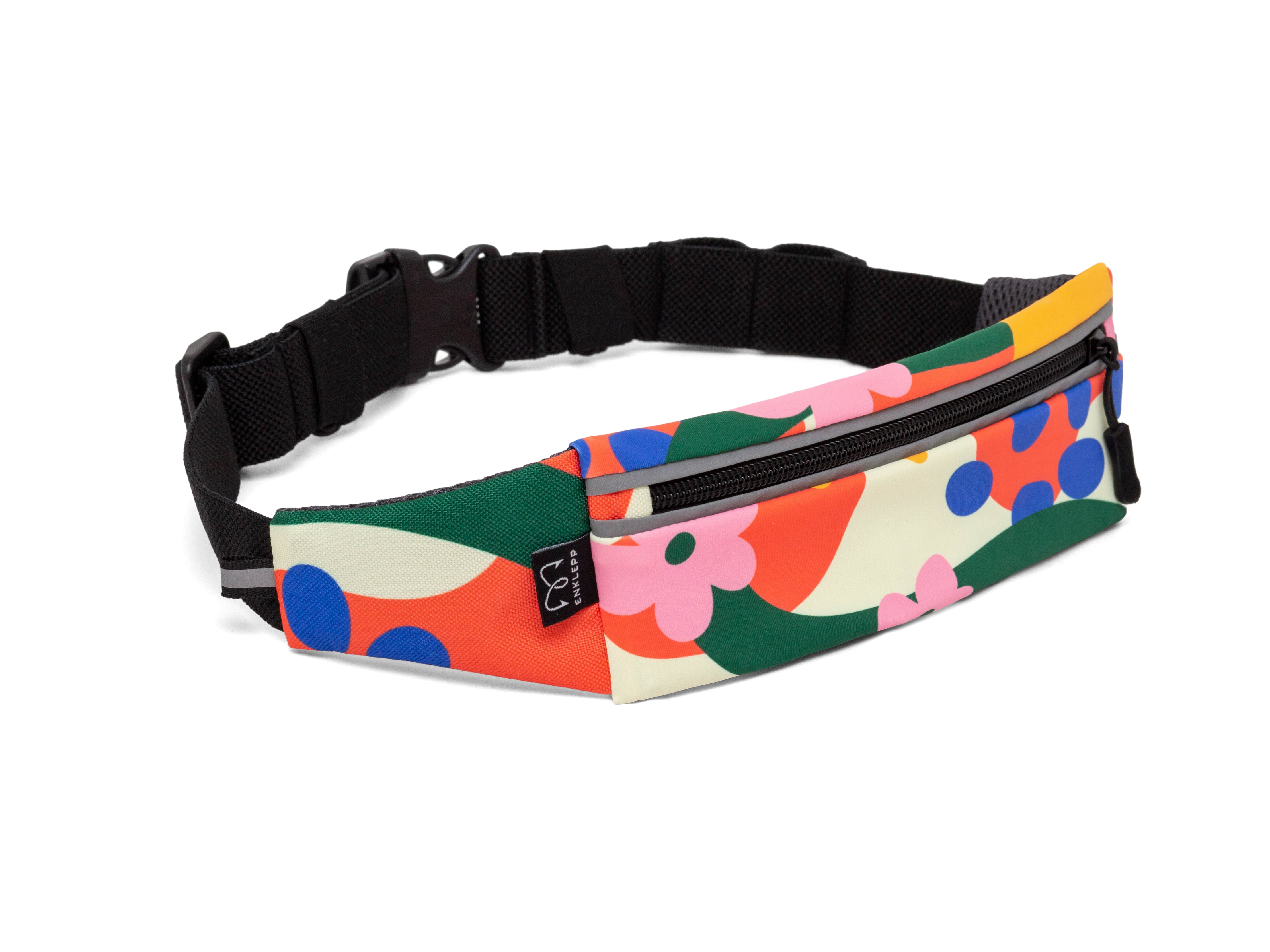 Сумка поясная ENKLEPP Run Belt 365 (красный/желтый)