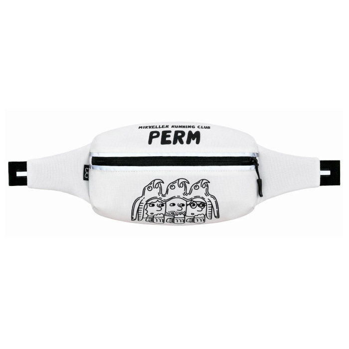 Сумка поясная ENKLEPP Mikkeller Running Club PERM Marathon Waist Bag (белый)