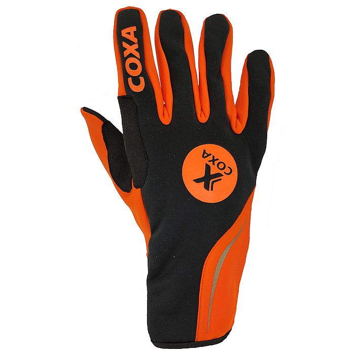 Перчатки лыжные COXA Thermo (черный/оранжевый)