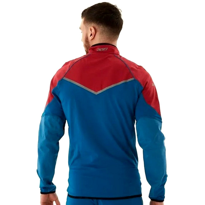 Куртка разминочная KV+ Premium (синий/бордовый)