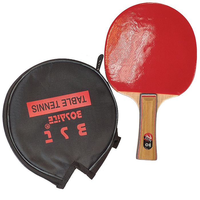 Ракетка для настольного тенниса SPORTEX в чехле (красный)