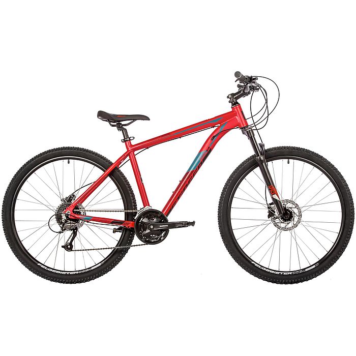 Велосипед STINGER Graphite Pro 27.5", Al, H-Disk Brake, 27-Speed (красный) (2021)