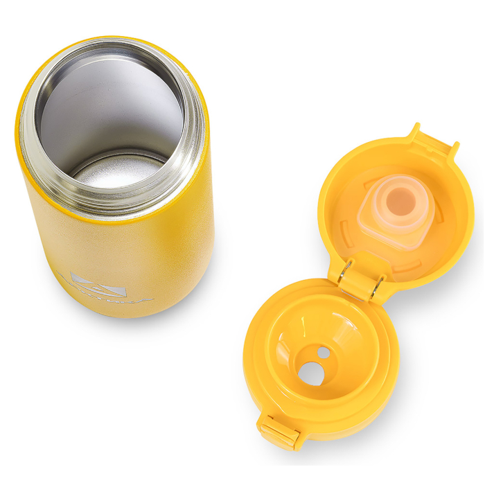 Термокружка Арктика сититерм питьевой, 0,5л текстурная (желтый)