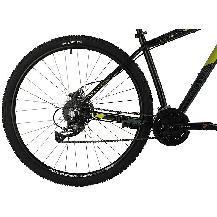 Велосипед STINGER Graphite Pro 29&quot;, Al, H-Disk Brake, 27-Speed (черный) (2021)