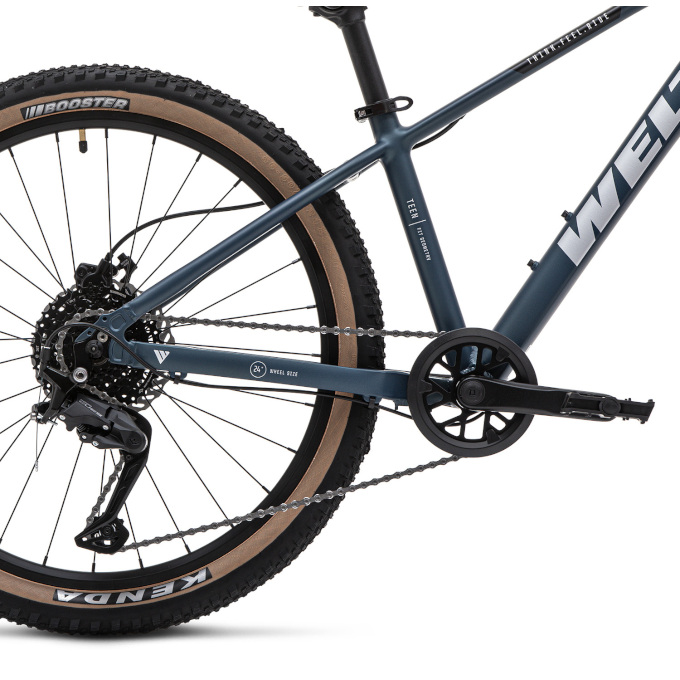 Велосипед подростковый WELT Brave 3.0 24 HD (серый)