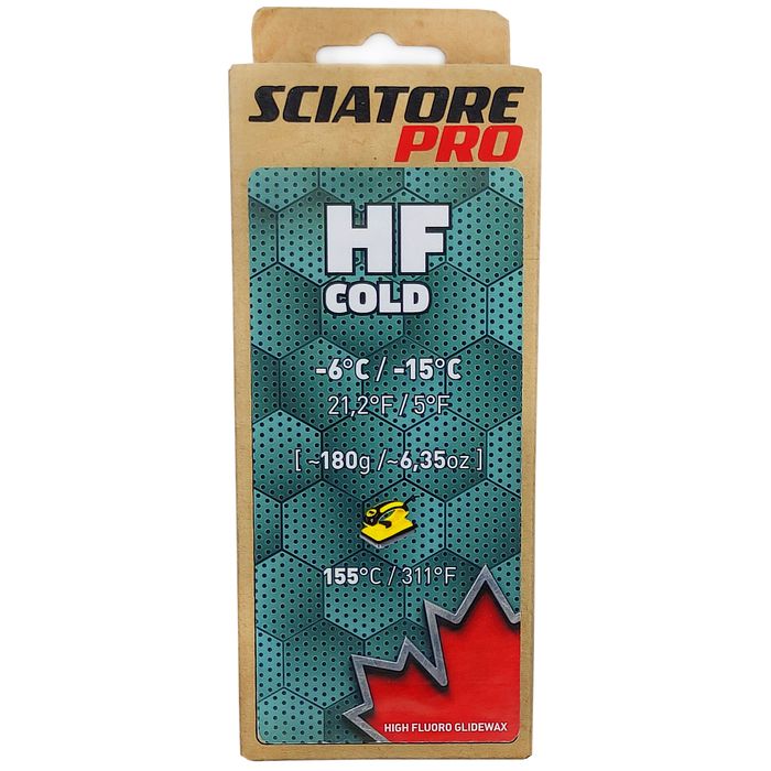 Парафин высокофтористый SCIATORE HF Cold (-6°С -15°С) 180 г.
