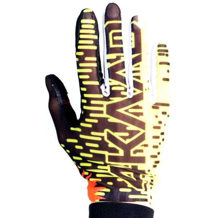 Перчатки для лыжероллеров 4KAAD Light 100 (черный/желтый)