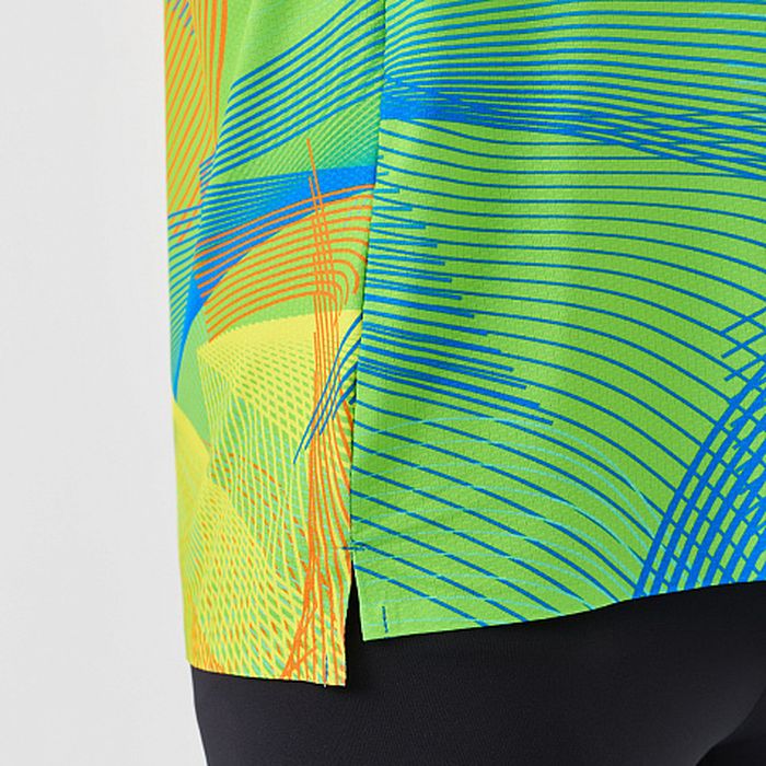 Майка для бега NORDSKI Race (лимонный/синий)