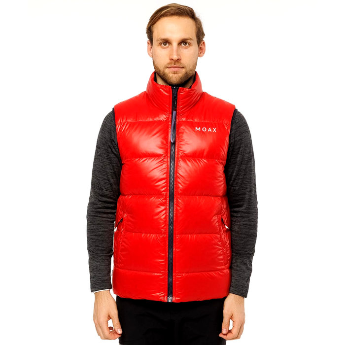 Жилет утепленный MOAX Club Duo (красный/синий)