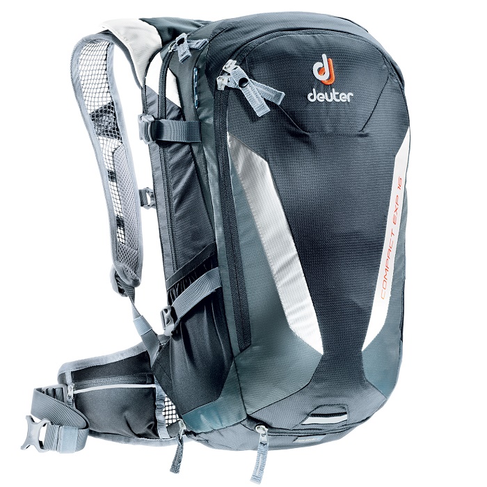 Рюкзак DEUTER Compact EXP 16 (черно/серый)