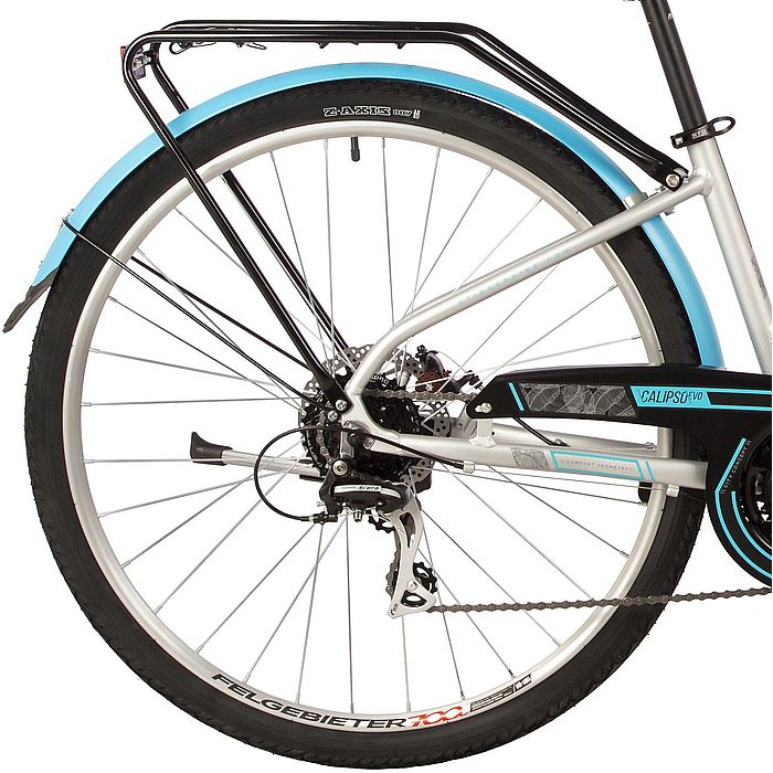 Велосипед STINGER Calipso Evo 28&quot;, Al, M-Disk Brake, 24-Speed (серый) (2019)