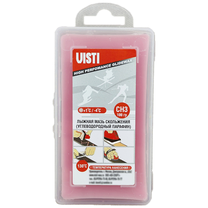 Парафин углеводородный VISTI CH-3 (+1°С -4°С) 200 г.