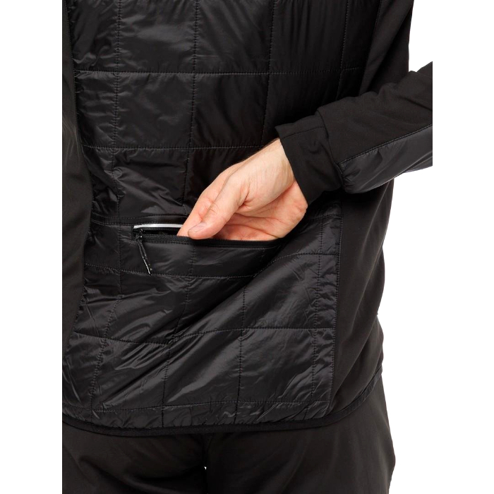 Куртка разминочная MOAX Royal (черный/бирюзовый)